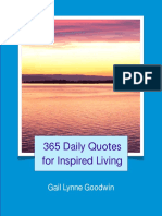 365 Daily Quotes For Inspired Living: Gail Lynne Goodwin