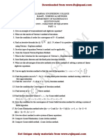 MA6459 Numerical Methods