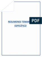 Resumen Temario Especifico (Mad) PDF