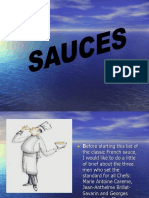 Classification of Sauces