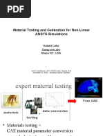 Download Material Testing and Calibration for Non-Linear ANSYS Simulations by lobo1684 SN40422703 doc pdf