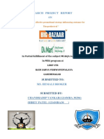 Big Bazaar and D Mart PDF