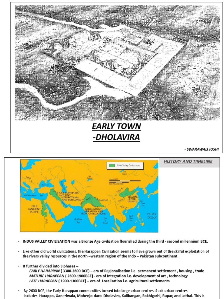 Dholavira: Indus Valley Urban Planning | PDF