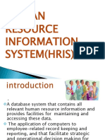 Human Resource Information System (Hris)