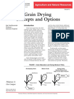 Grain Drying Concepts and Options