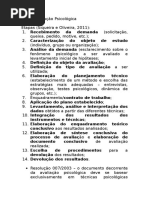 Topicos sobre Avaliação psicologica
