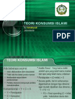 Teori Konsumsi Islami