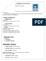 Curriculum Vitae 1