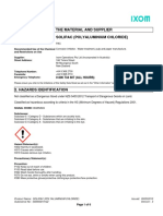 Polyaluminium Chloride MSDS