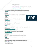 Derecho Administrativo - Preguntero Completo