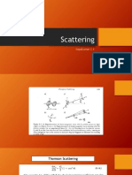 1.thompson and Compton Scattering Presentation - Based On Chapter 6 Johns