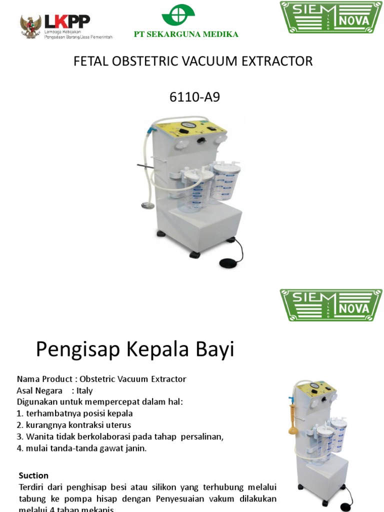Fetal Obstetric Vacuum Extractor | PDF | Griya & Taman | Sains & Matematika