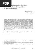 Drenagem Linfática Classica– Revisão de Literatura