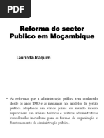Reforma do sector publico de Mocambique