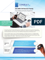 Consultix CW Receiver Family Datasheet V12 2016