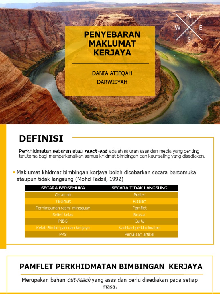 Penyebaran Maklumat Kerjaya Pdf