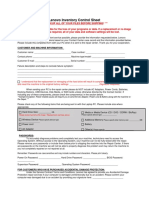 Lenovo Inventory Control Sheet PDF