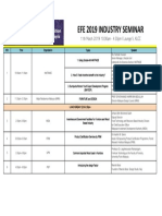 EFE2019 Seminar Topics - English