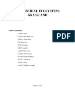 Terrestrial Ecosystem: Grassland: Group Members