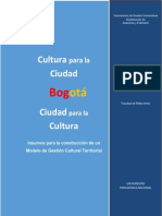 Modelo de Gestion Cultural Territorial (SCRD - UPN) Solo Capitulo 1 PDF