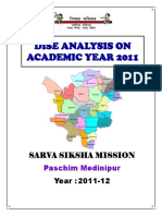 U-DISE Pachim Mednipur 2011-12 PDF