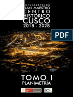 Planos Plan Maestro Del Centro Historico Del Cusco - TOMO-I PDF