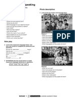 Speaking diagnostic test photo descriptions