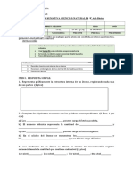 Evaluacion 8° Atomos