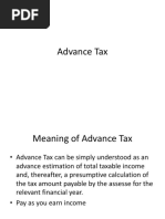 Advance Tax