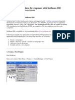 NetBeans IDE Project Basics Printable