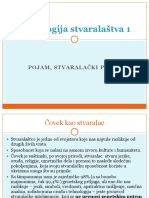 Psihologija Stvaralastva 1