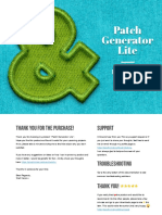 Patch Generator Lite: Documentation