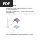 Two or More Variables Functions