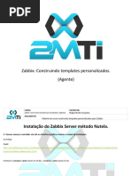 Zabbix Construindo Templates Personalizados Instalacao Nutela