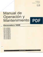Manual de Operacion y Mantenimiento CAT 320D PDF