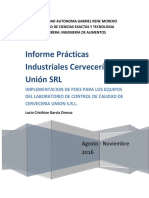 Informe Practicas Industriales CU SRL Review