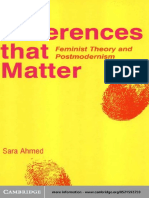 Ahmed, Sara - Differences that Matter_ Feminist Theory and Postmodernism.pdf