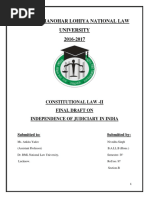 4th Sem - CONSTITUTIONAL LAW FINAL DRAFT