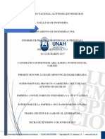 Informe Quincenal I 16-31 Marzo 2017