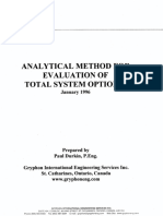 Analitical Methods for Evaluation of Total System Options - TtlSysOp