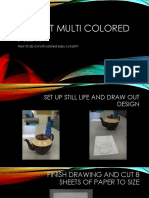Multi Colored Printing Process