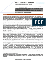 Gabarito Justificado 1 - Direito Penal