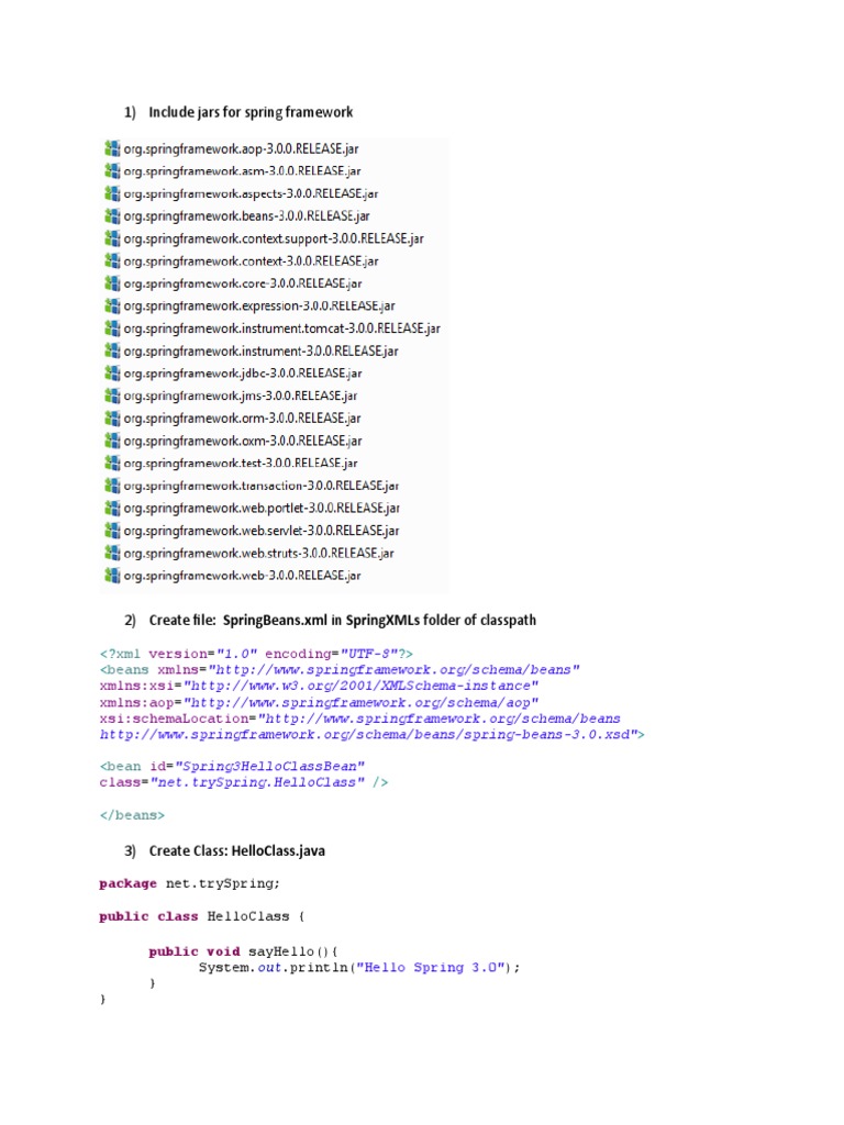 Spring Framework Xml: Spring Xml配置文件 – ITOC