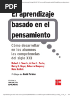 Aprendizaje Basado en El Pensamiento