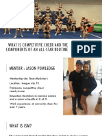 What Is Competitive Cheer and The Components of