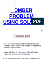 Bomber Problem Using Solver