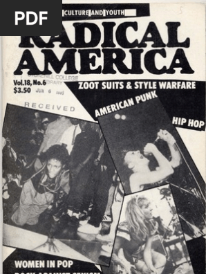 Radical America Vol 18 No 6 1984 November December Pdf Hip Hop Punk Rock
