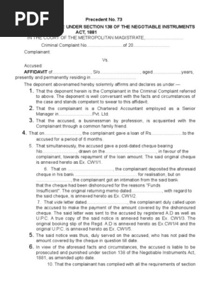 Affidavit 