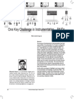 One Key Challenge in Instrumentation - P&Ids