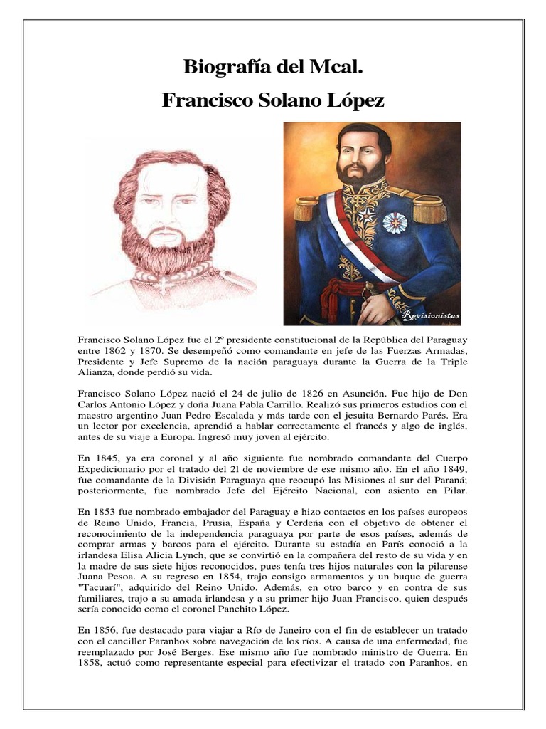 Biografía Del Mcal Francisco | PDF | América del Sur | Agitación